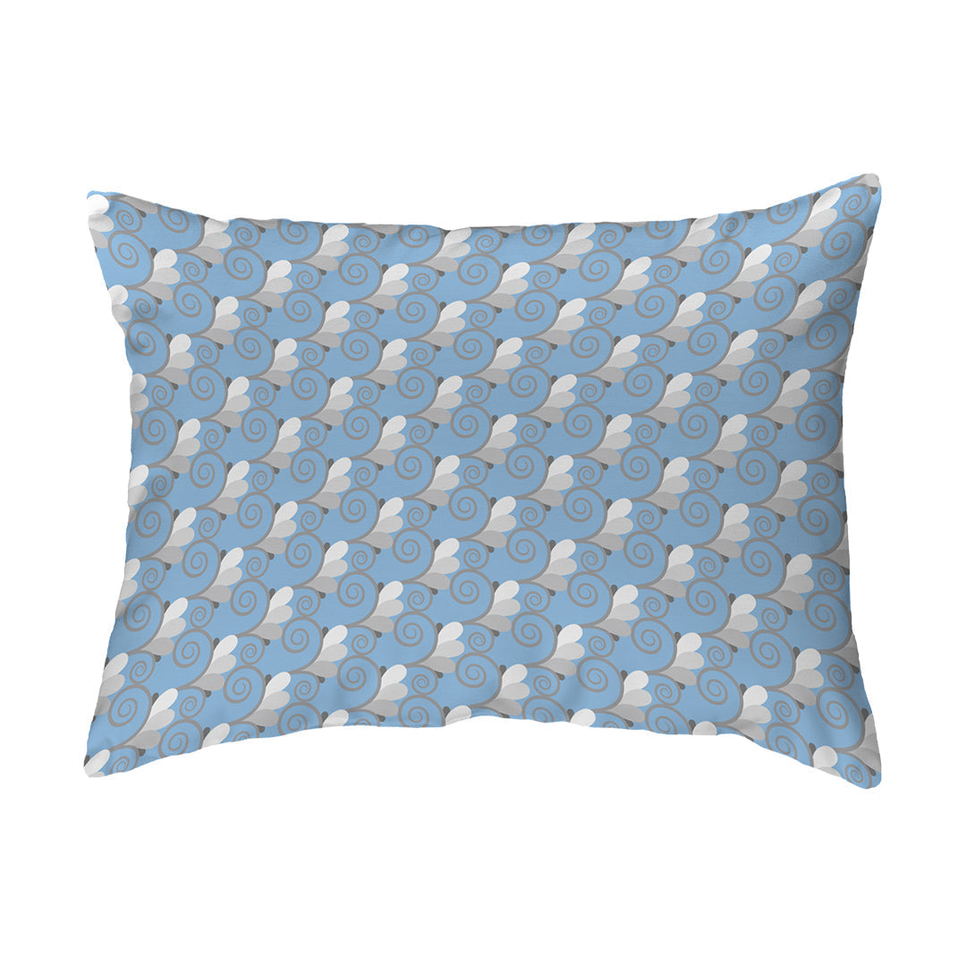 Zippered Pillow Spiral Buds