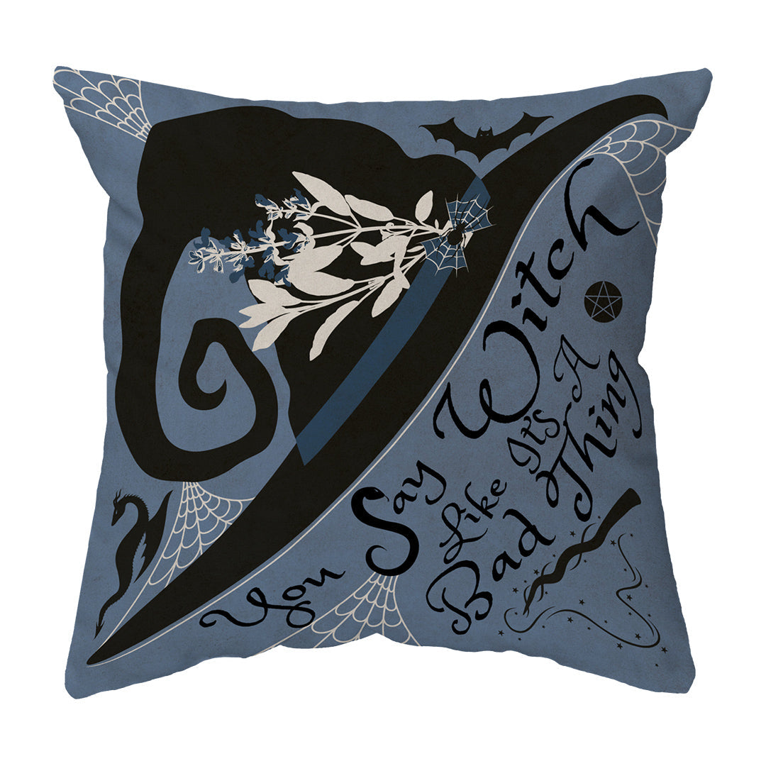Zippered Pillow Shell Spooky Witchy Thing