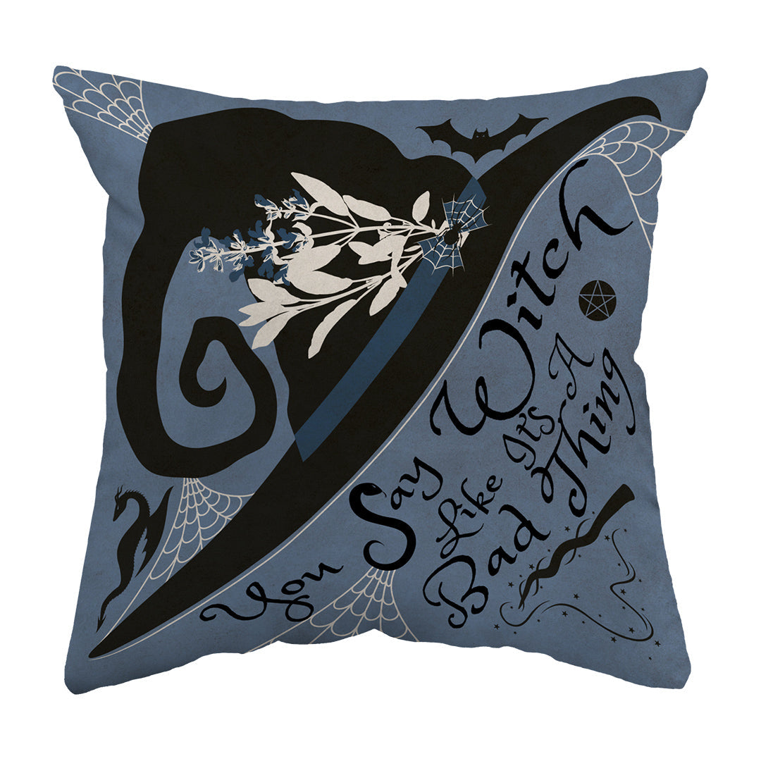 Zippered Pillow Shell Spooky Witchy Thing