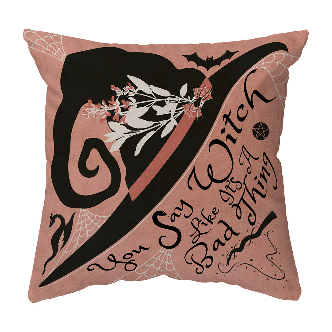 Zippered Pillow Spooky Witchy Thing