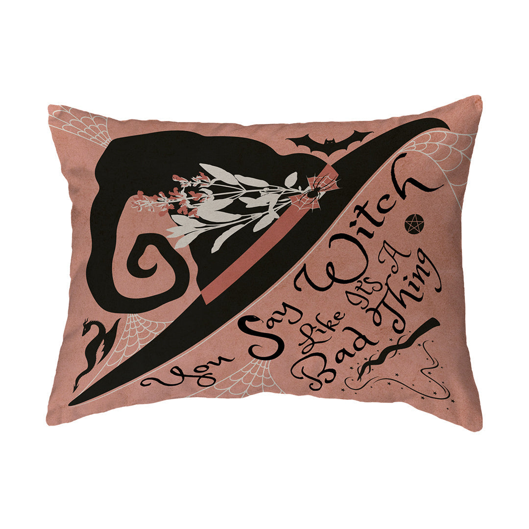 Throw Pillow Spooky Witchy Thing