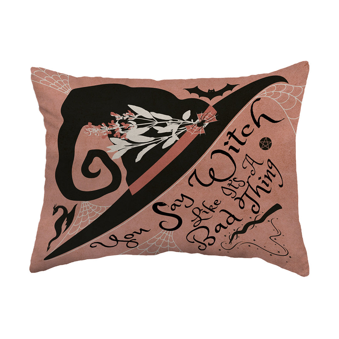 Throw Pillow Spooky Witchy Thing