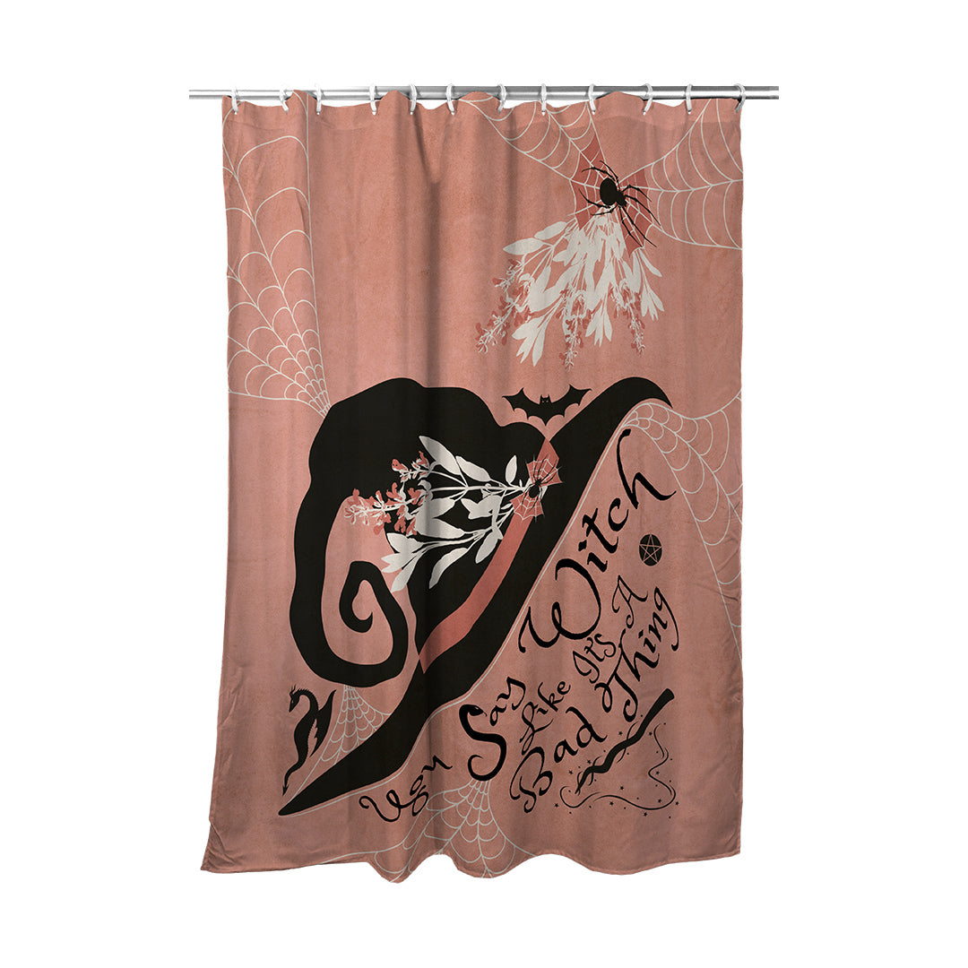 Shower Curtain Spooky Witchy Thing