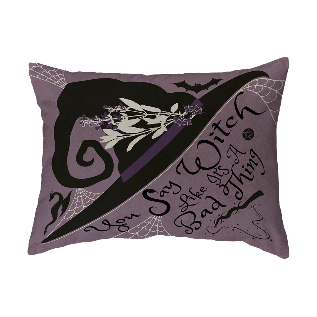 Throw Pillow Spooky Witchy Thing