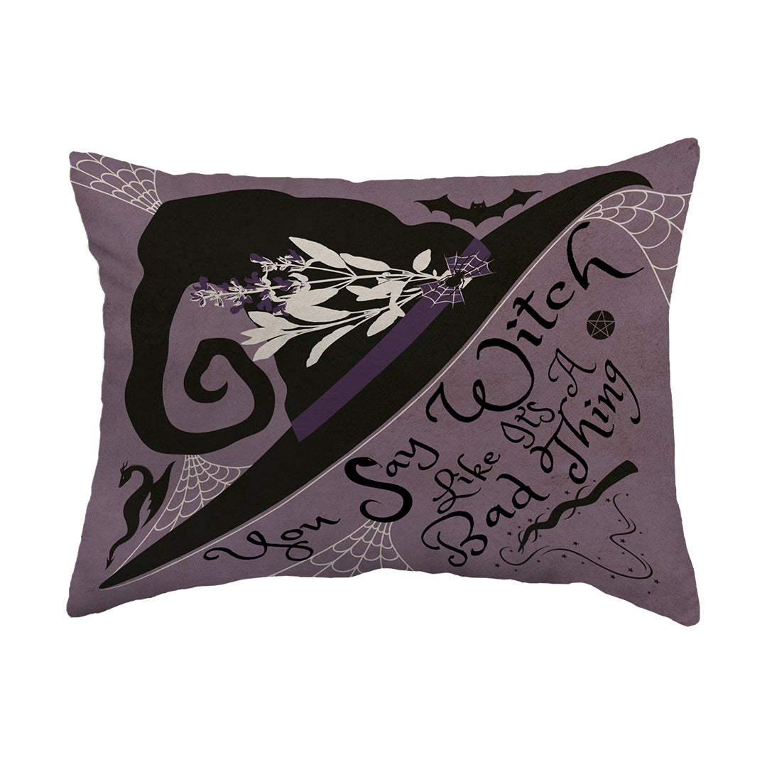 Zippered Pillow Shell Spooky Witchy Thing