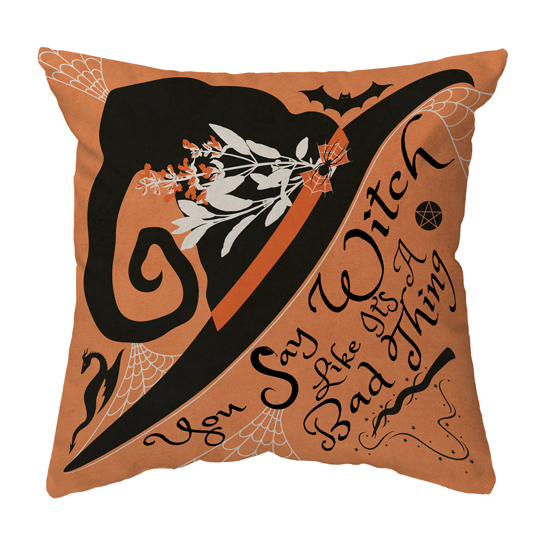 Zippered Pillow Spooky Witchy Thing