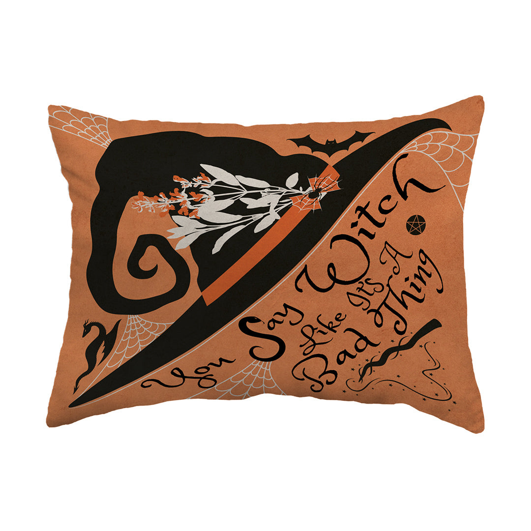 Zippered Pillow Spooky Witchy Thing
