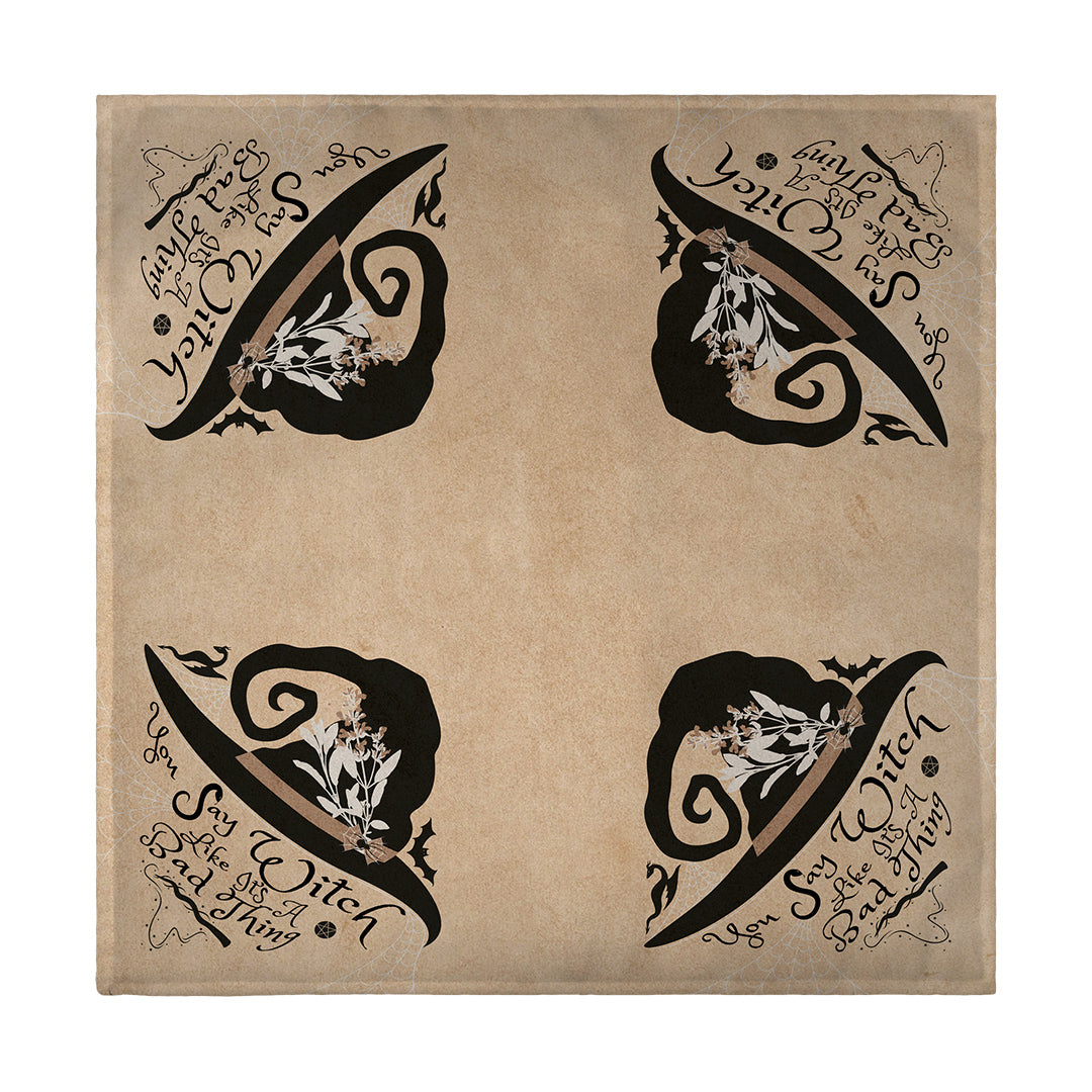 Napkin Spooky Witchy Thing