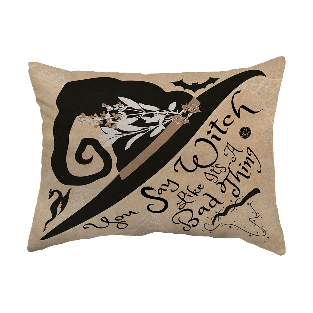 Throw Pillow Spooky Witchy Thing