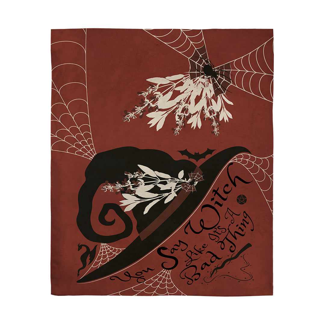 Blankets Spooky Witchy Thing
