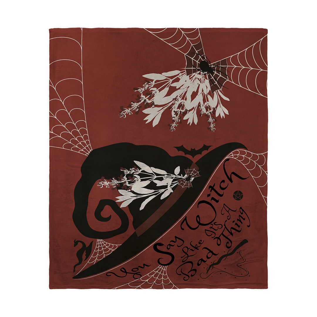 Blankets Spooky Witchy Thing