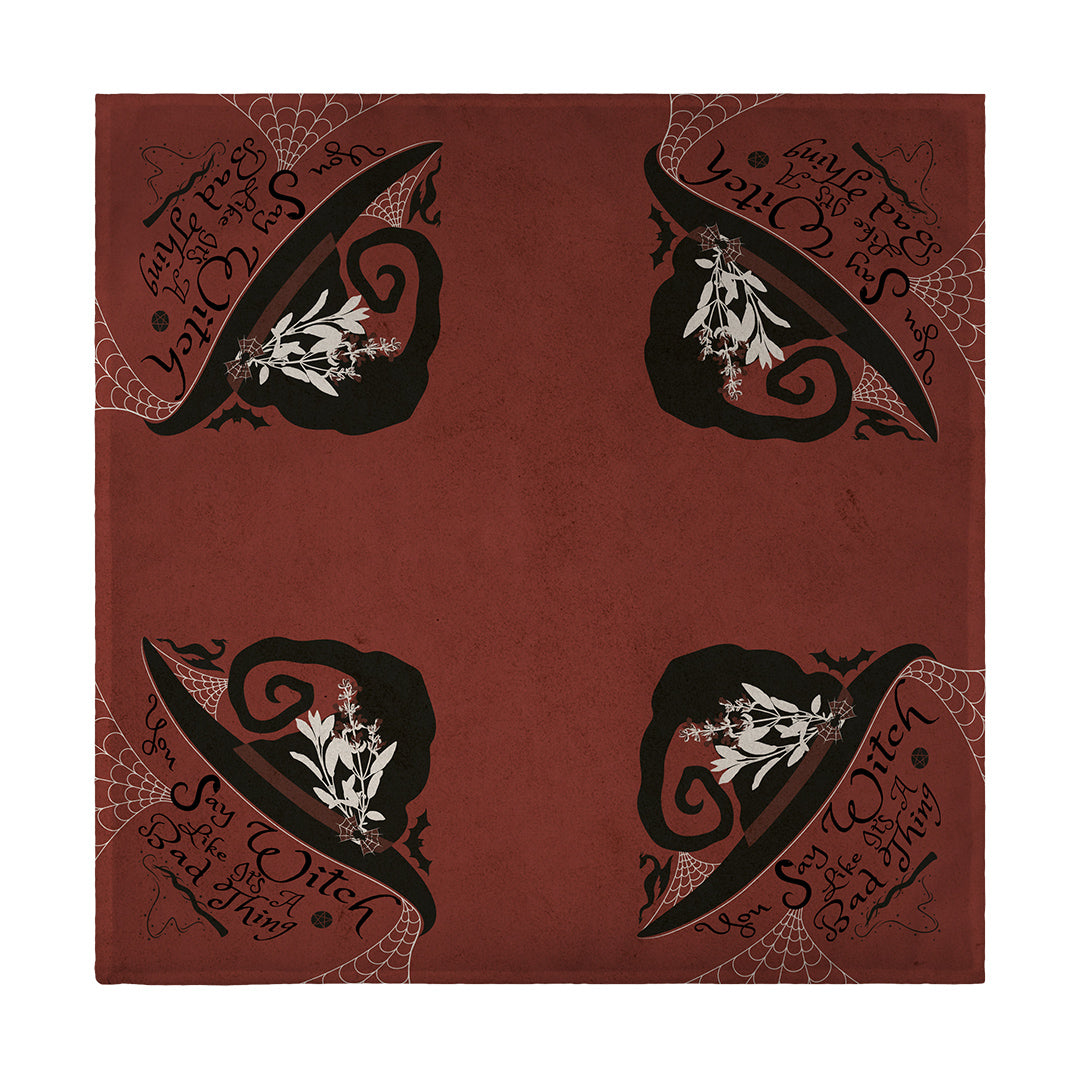 Napkin Spooky Witchy Thing