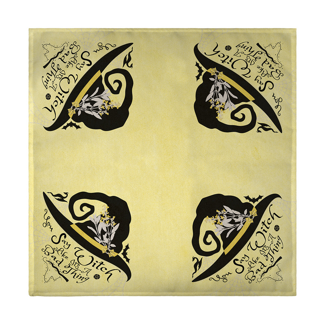 Napkin Spooky Witchy Thing