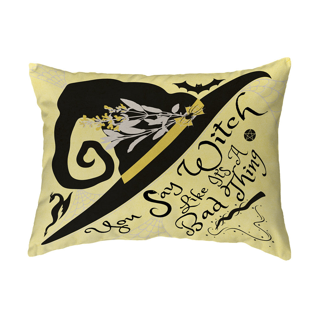 Zippered Pillow Spooky Witchy Thing