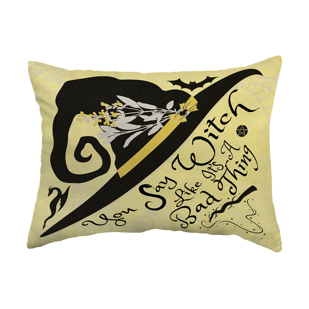 Zippered Pillow Shell Spooky Witchy Thing