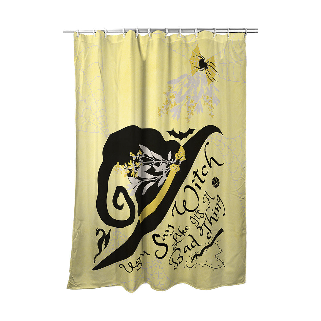Shower Curtain Spooky Witchy Thing