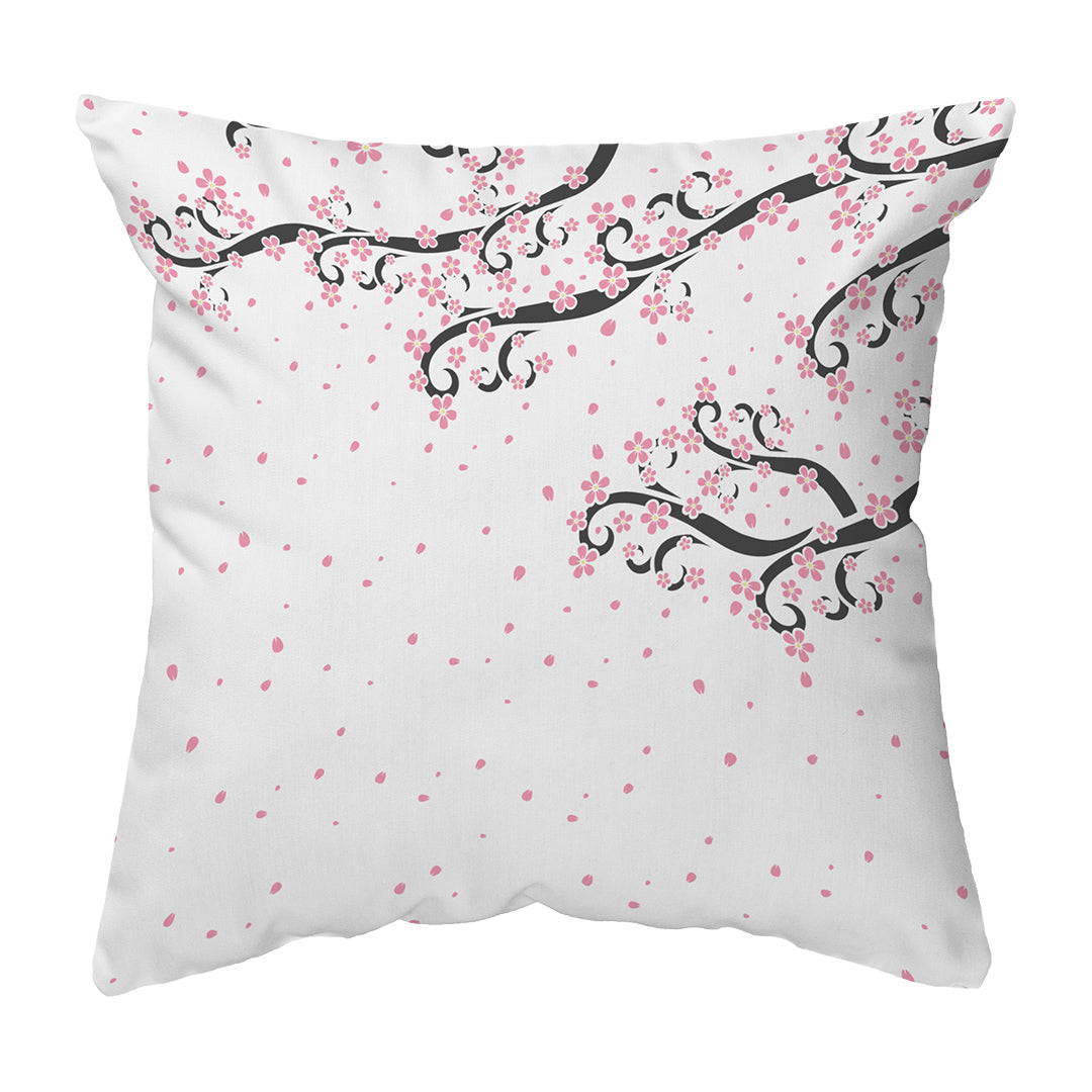 Zippered Pillow Shell Spring Blossoms