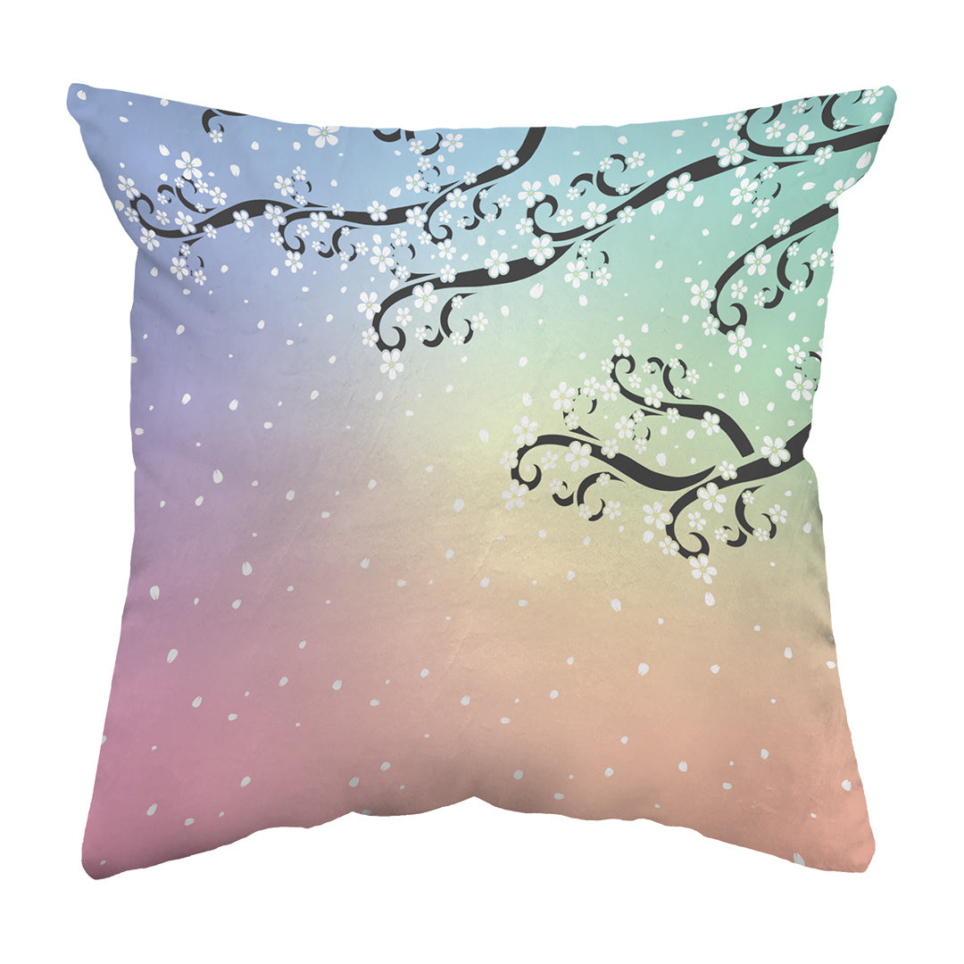 Throw Pillow Spring Blossoms