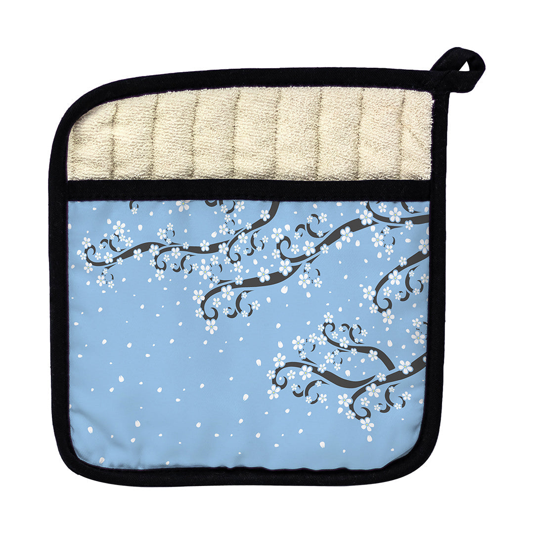 Pot Holder Spring Blossoms