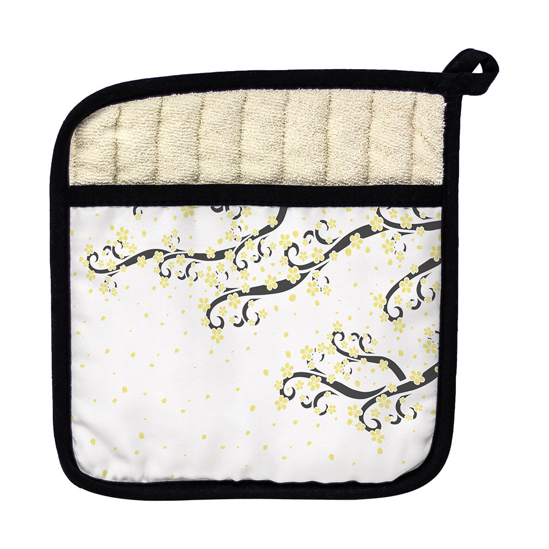 Pot Holder Spring Blossoms