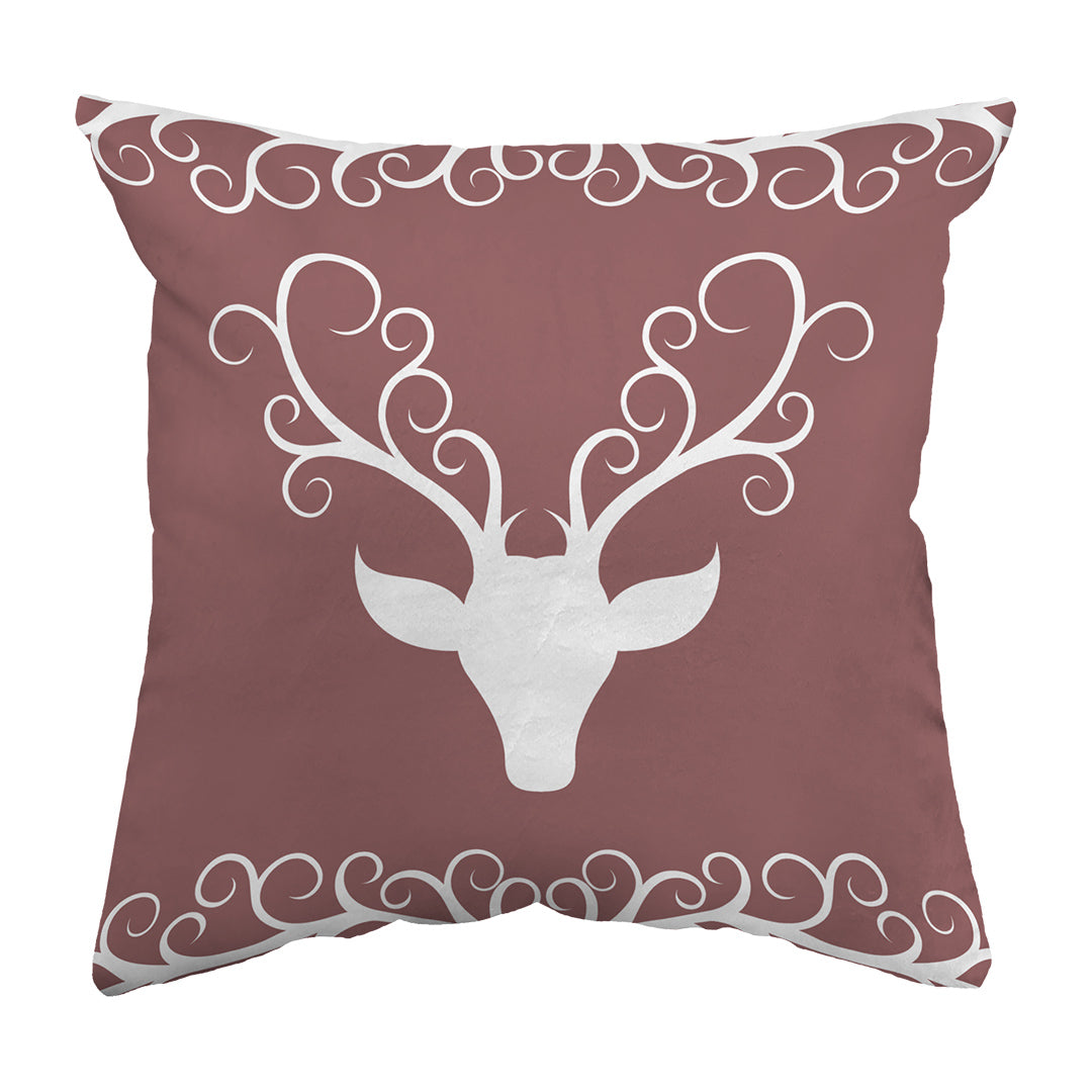 Zippered Pillow Stag