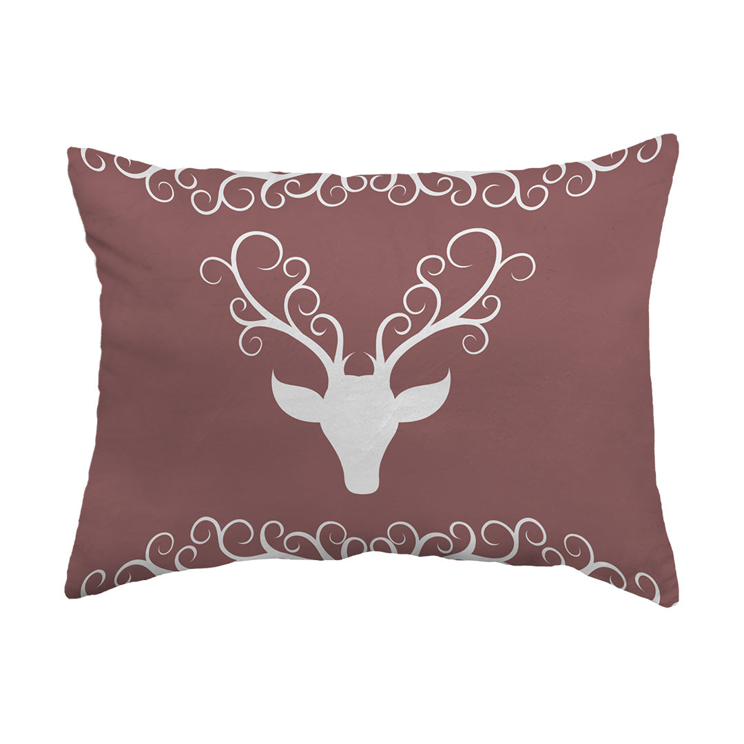 Zippered Pillow Stag