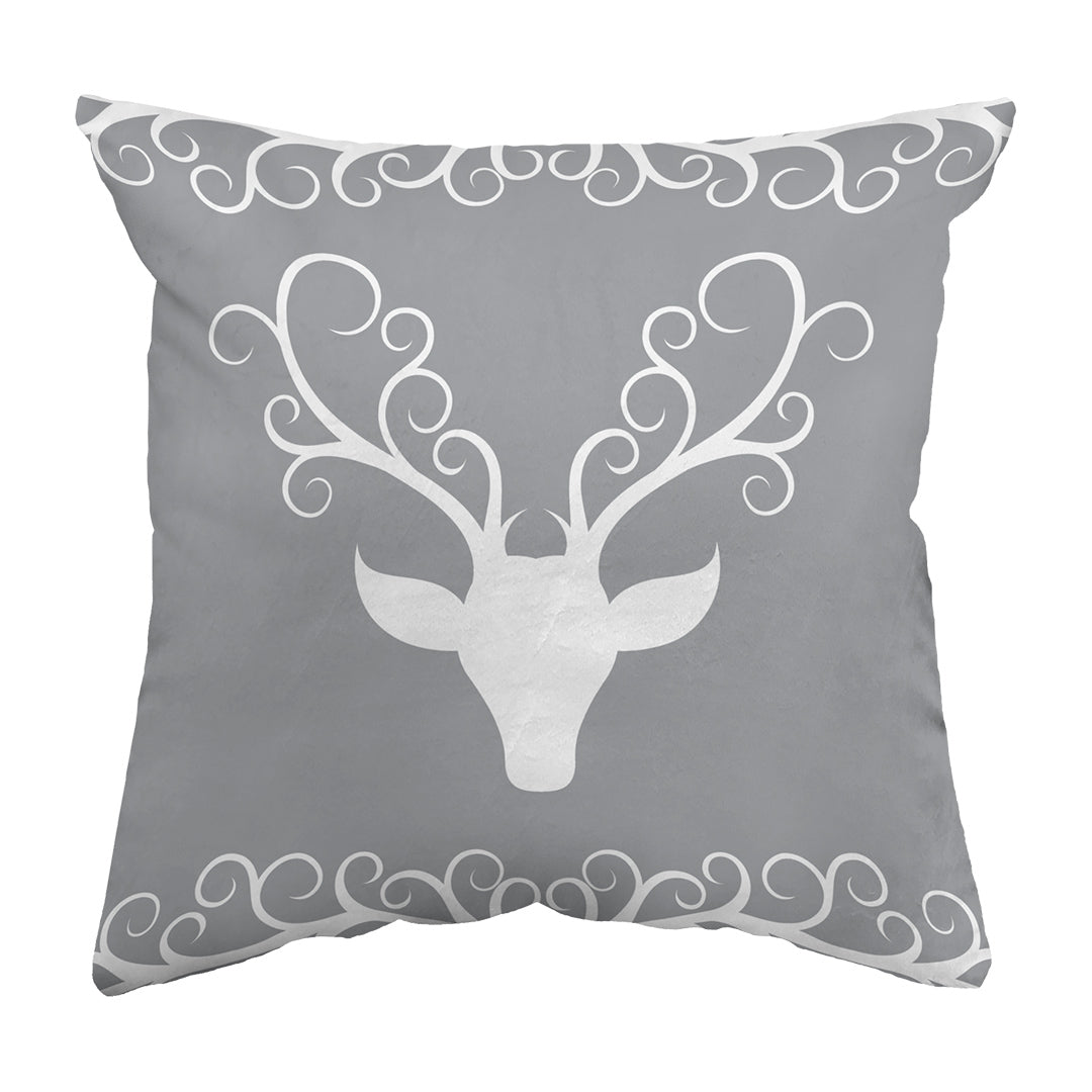 Zippered Pillow Stag