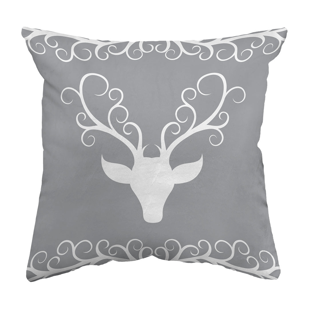 Zippered Pillow Stag