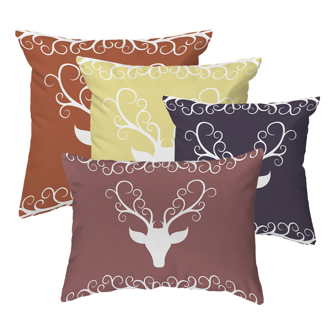 Zippered Pillow Stag