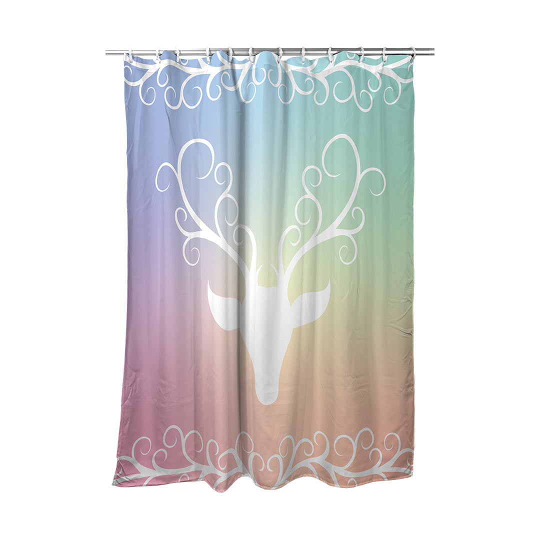 Shower Curtain Stag