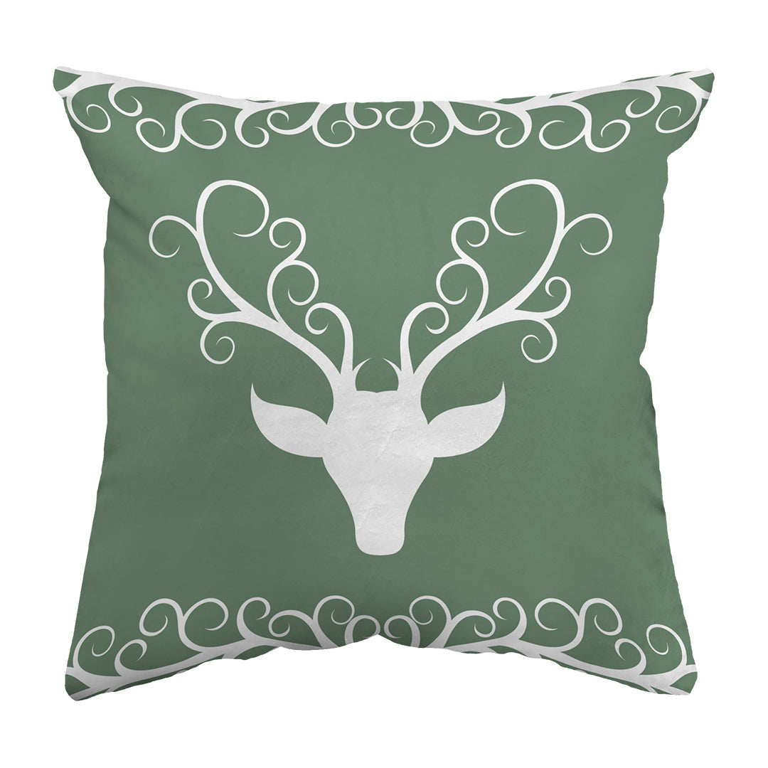 Zippered Pillow Stag