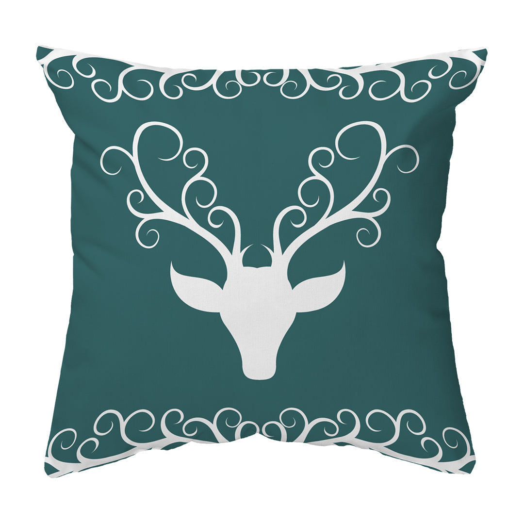 Zippered Pillow Stag