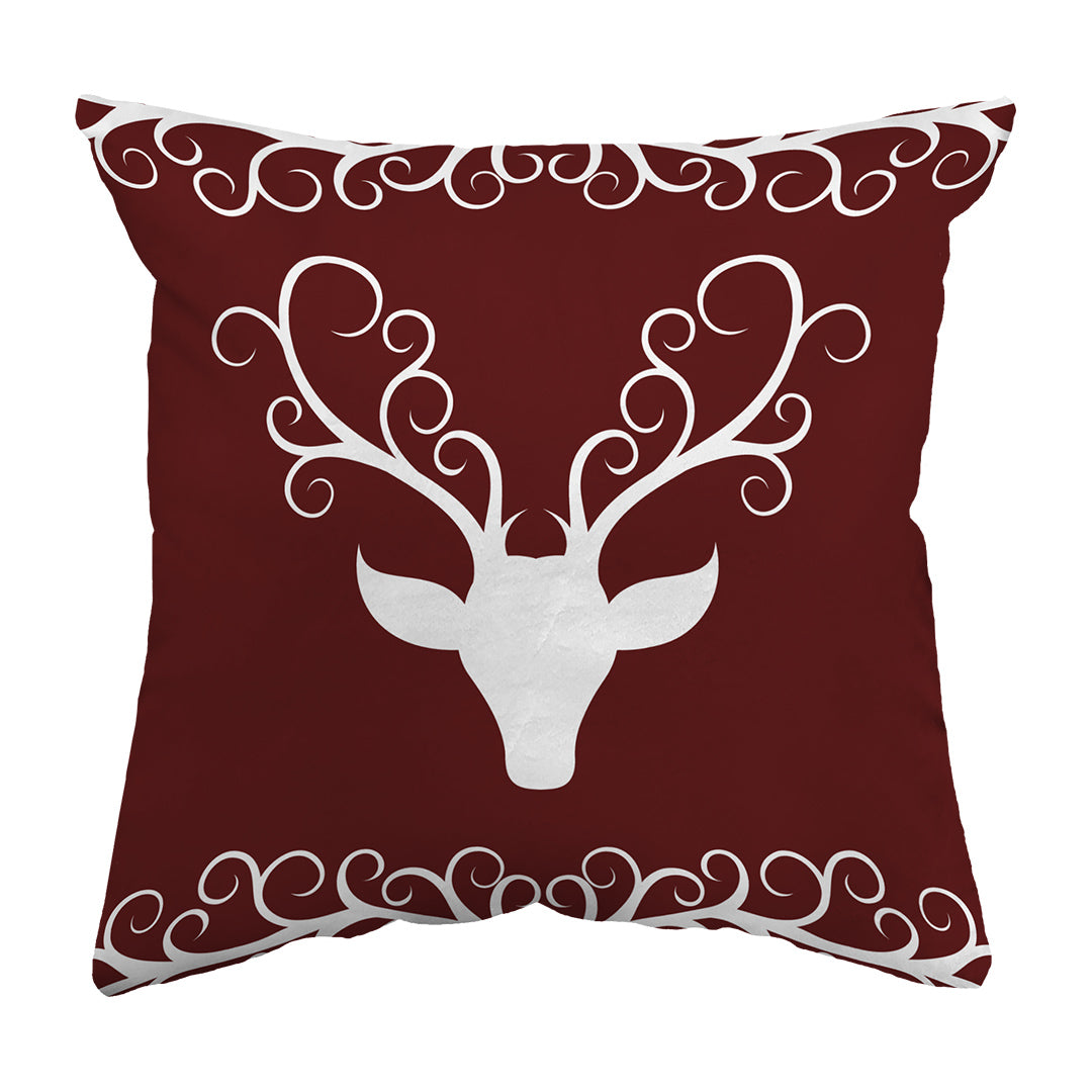 Zippered Pillow Stag