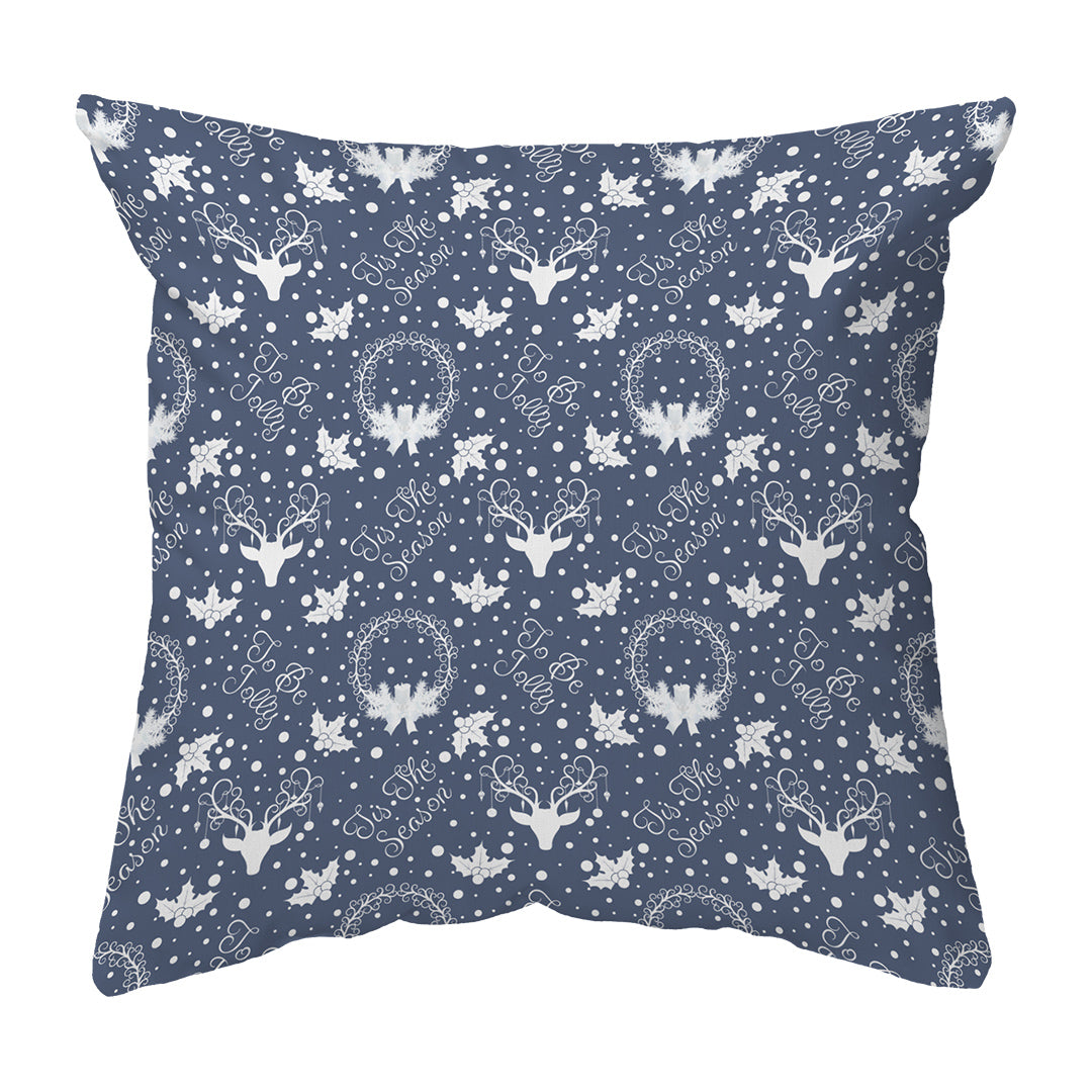 Throw Pillow Yule Pattern