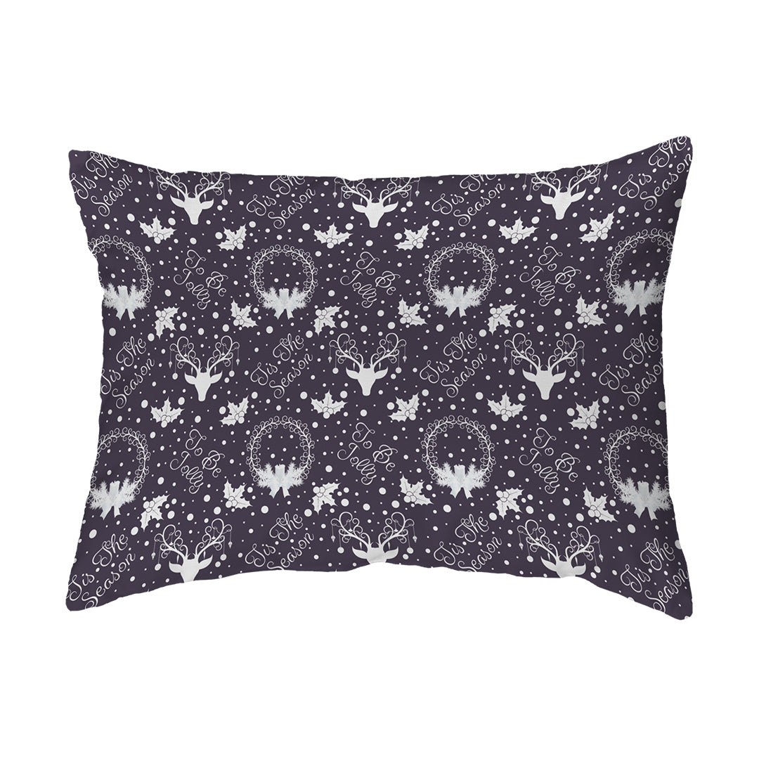 Throw Pillow Yule Pattern