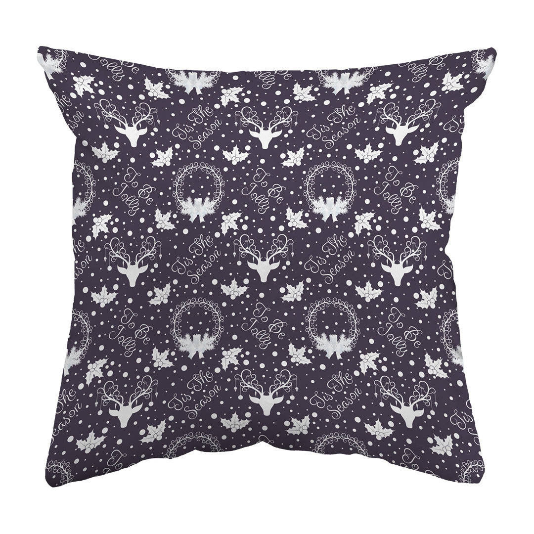 Zippered Pillow Shell Yule Pattern