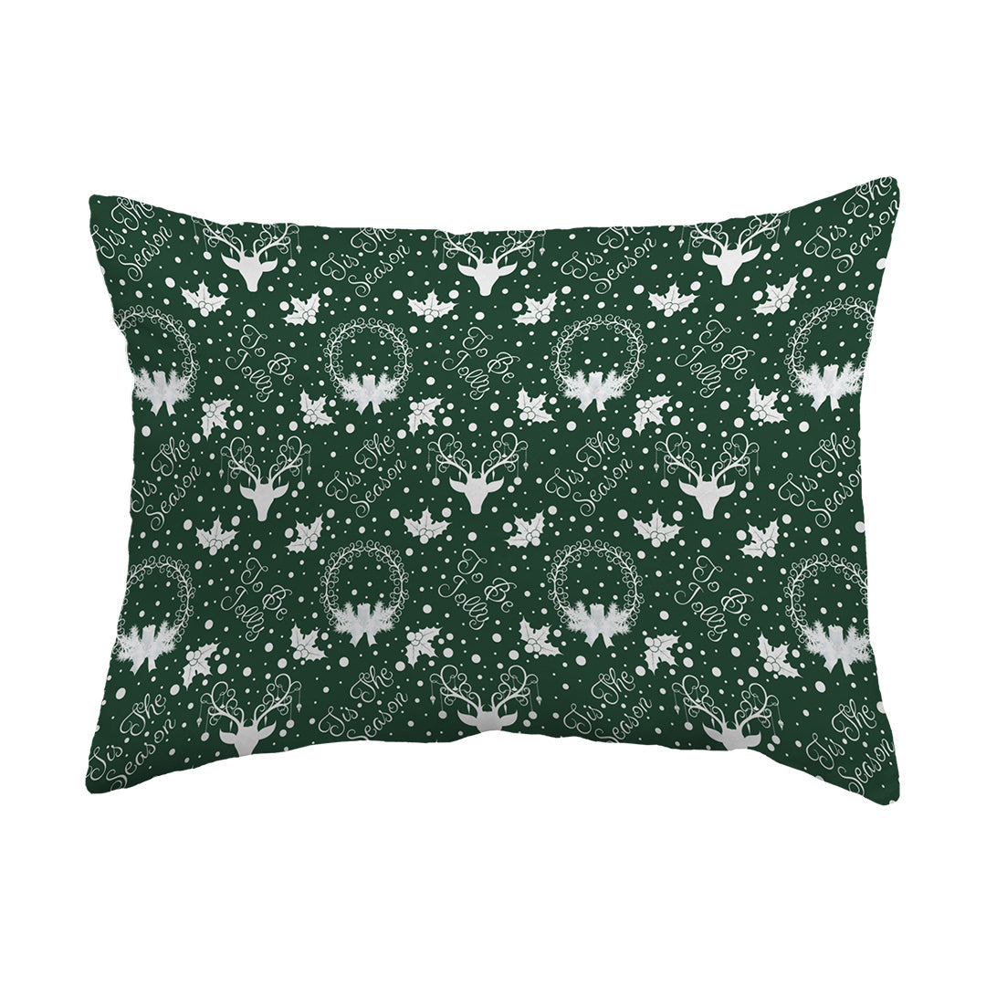 Throw Pillow Yule Pattern