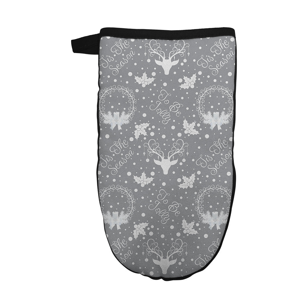Oven Mitt Yule Pattern