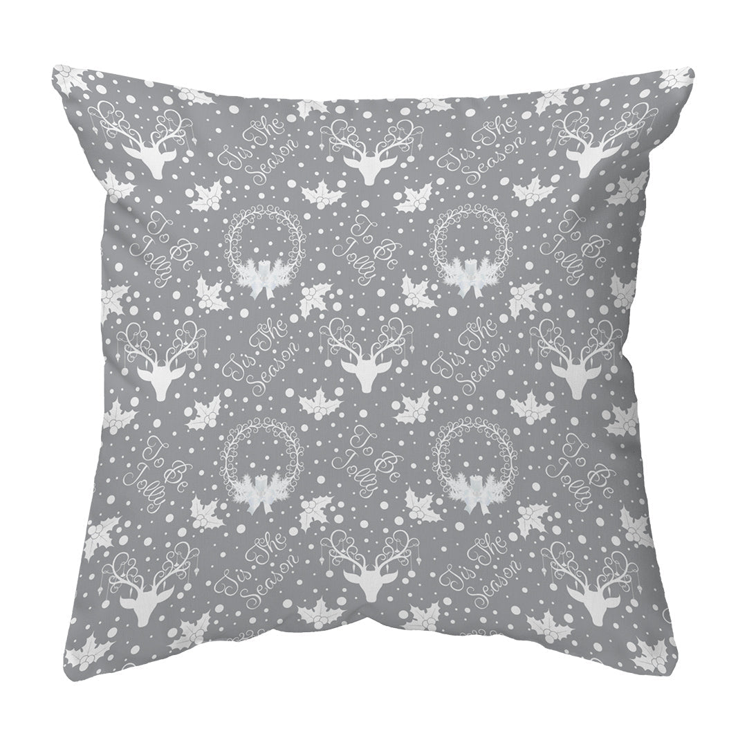 Throw Pillow Yule Pattern