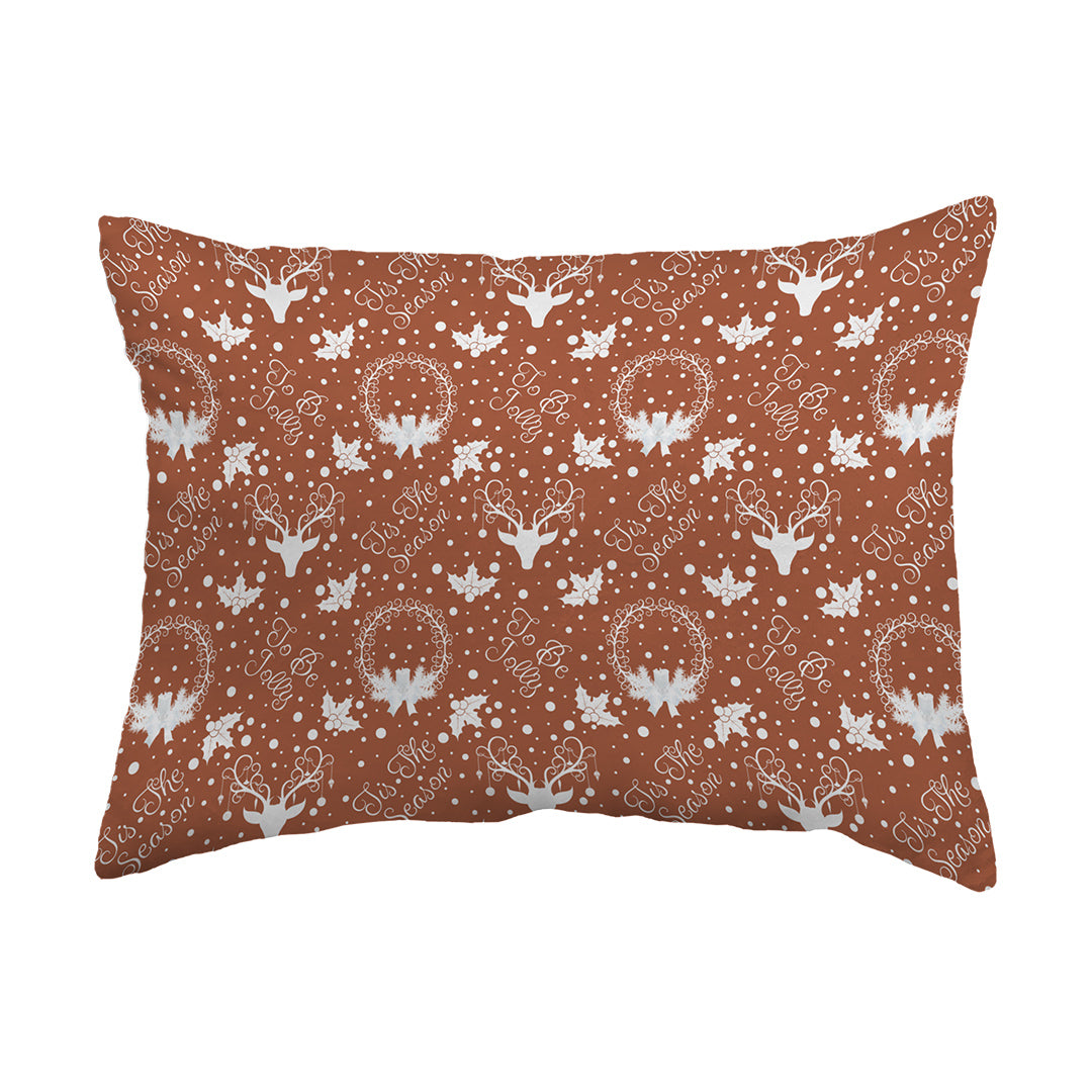 Throw Pillow Yule Pattern