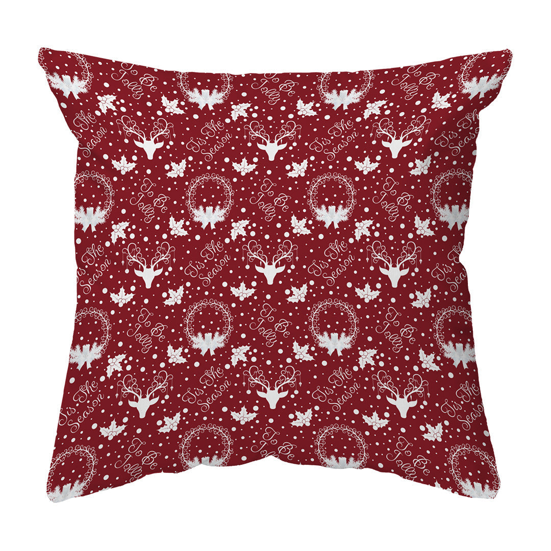 Throw Pillow Yule Pattern