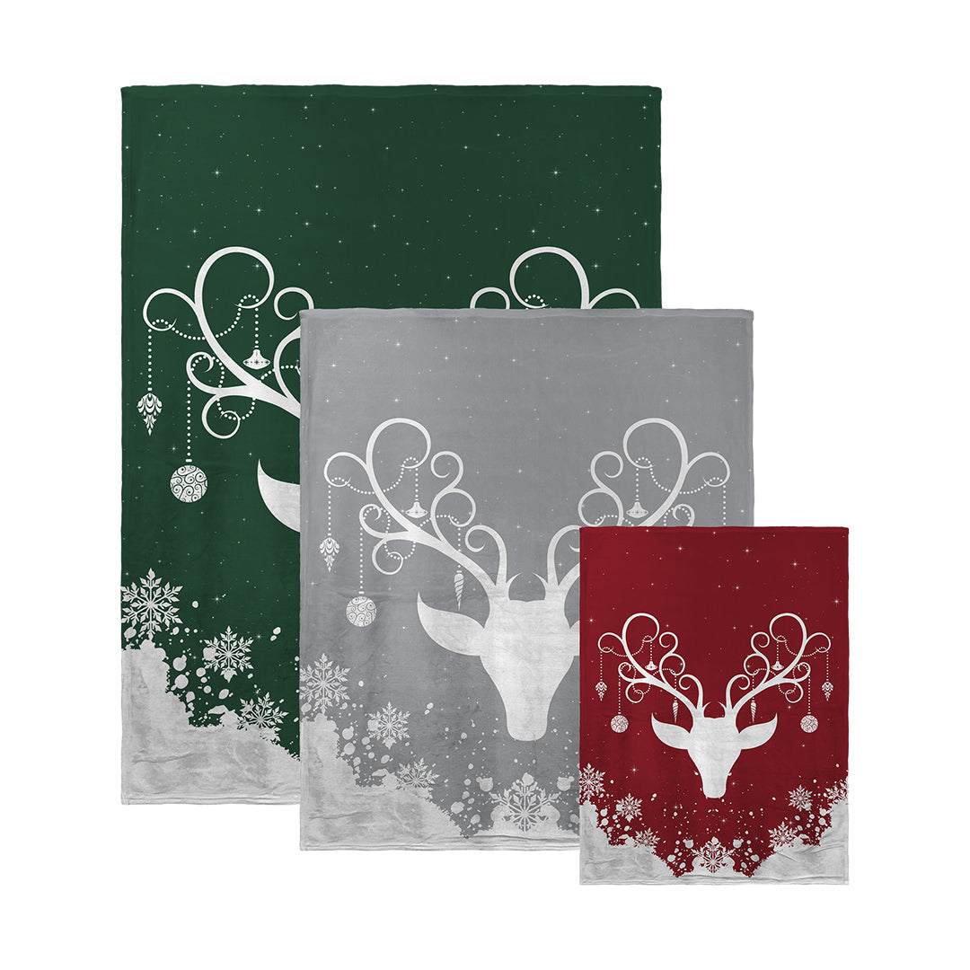 Blankets Yule Stag