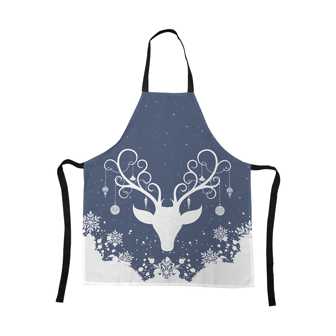 Apron Yule Stag