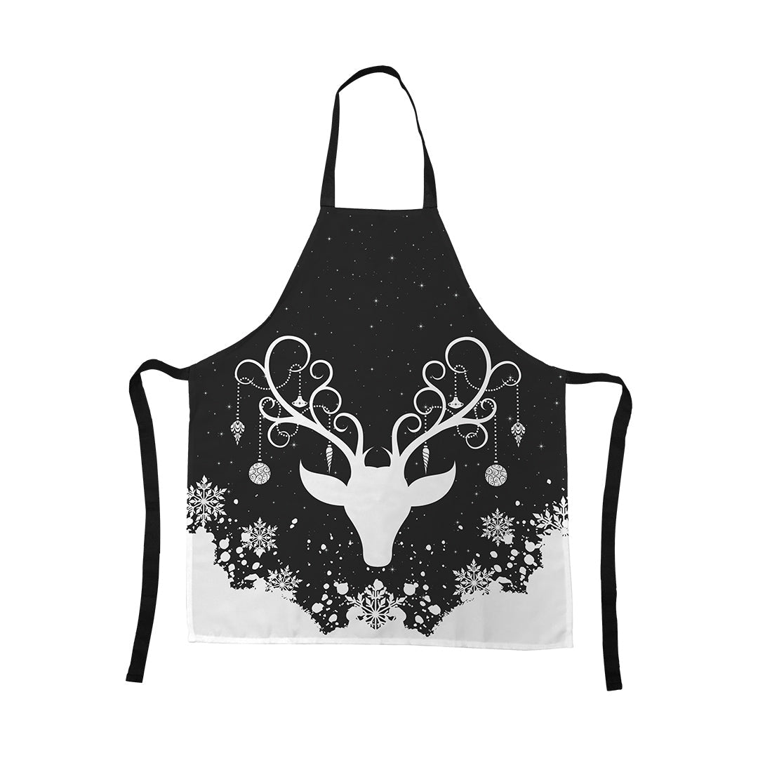 Apron Yule Stag