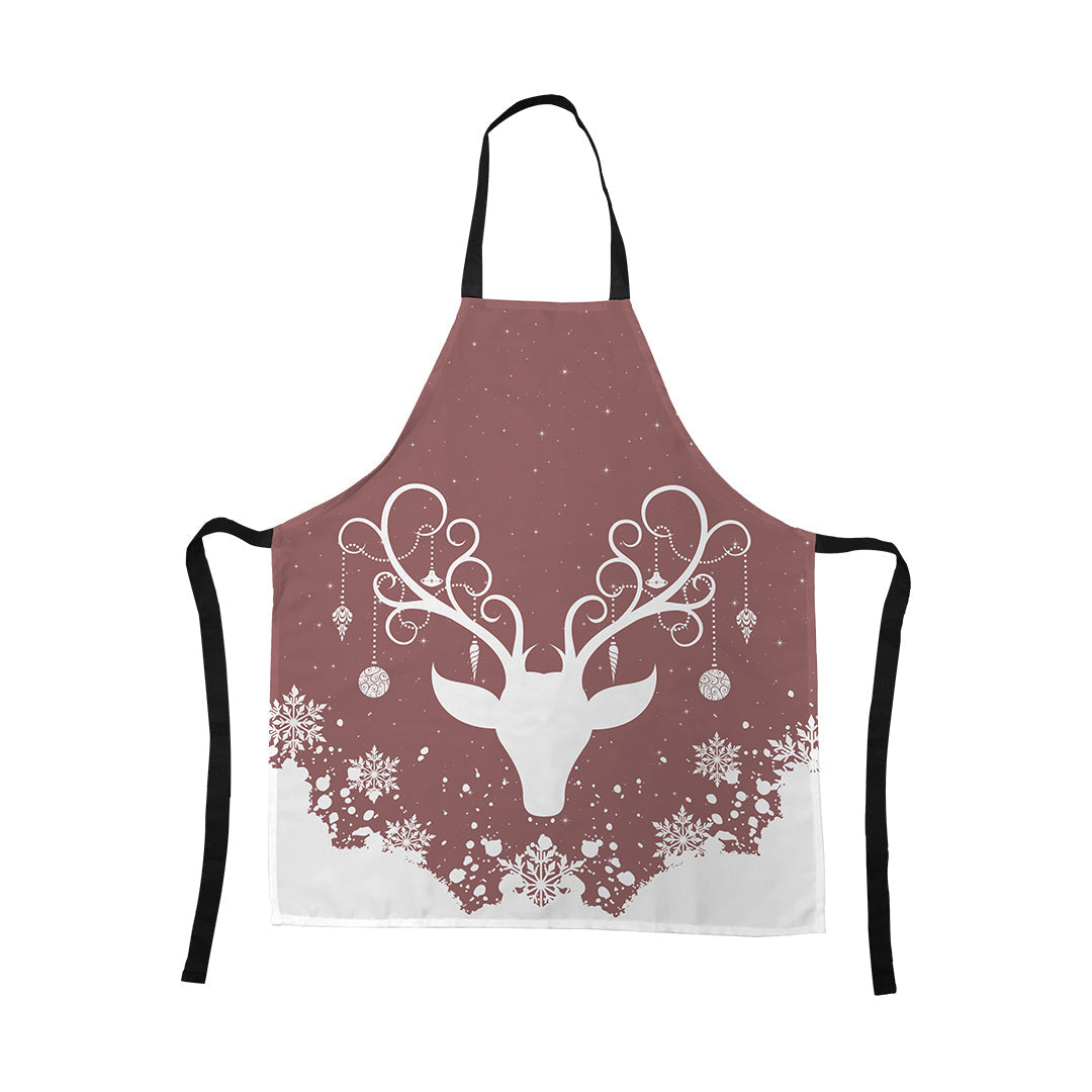 Apron Yule Stag