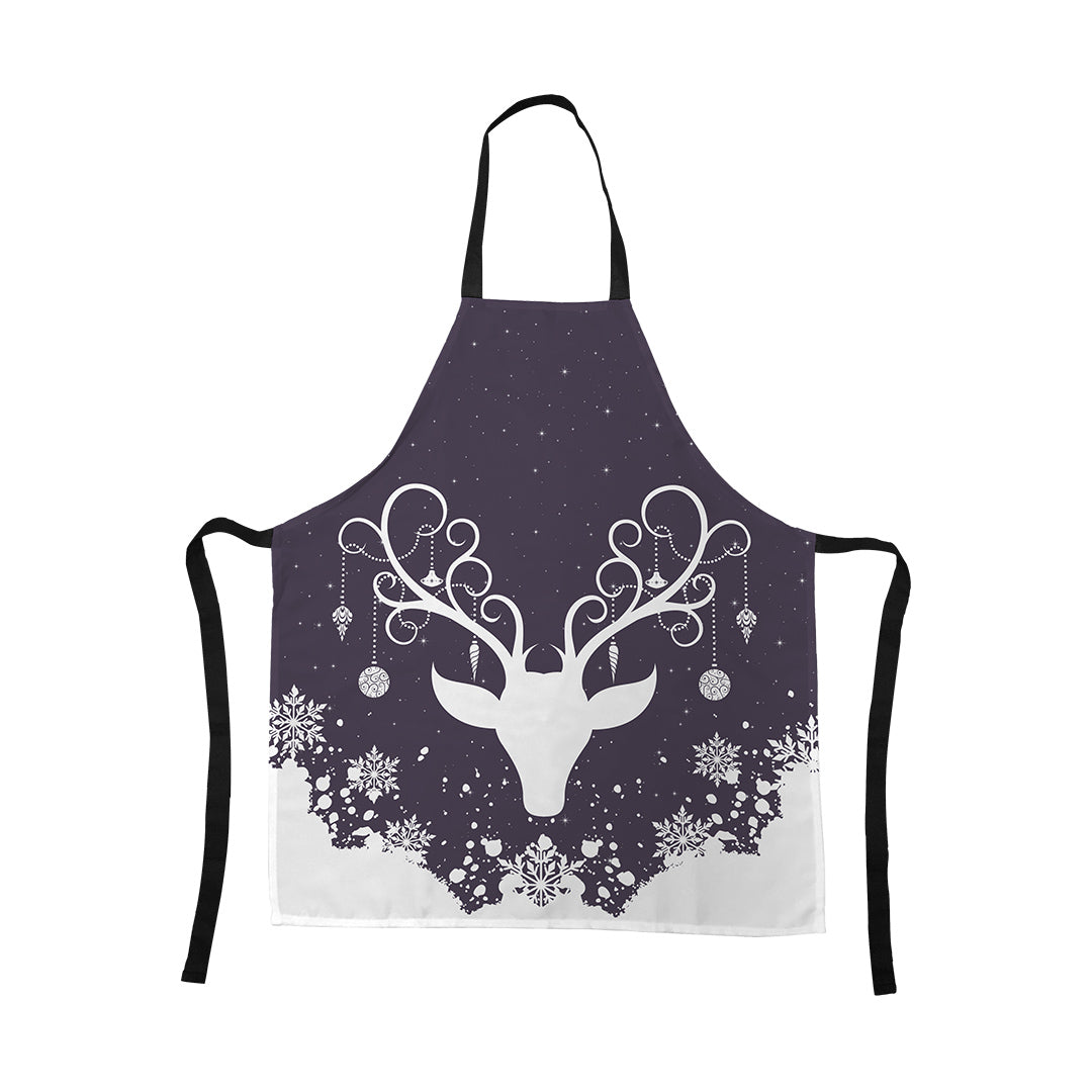 Apron Yule Stag
