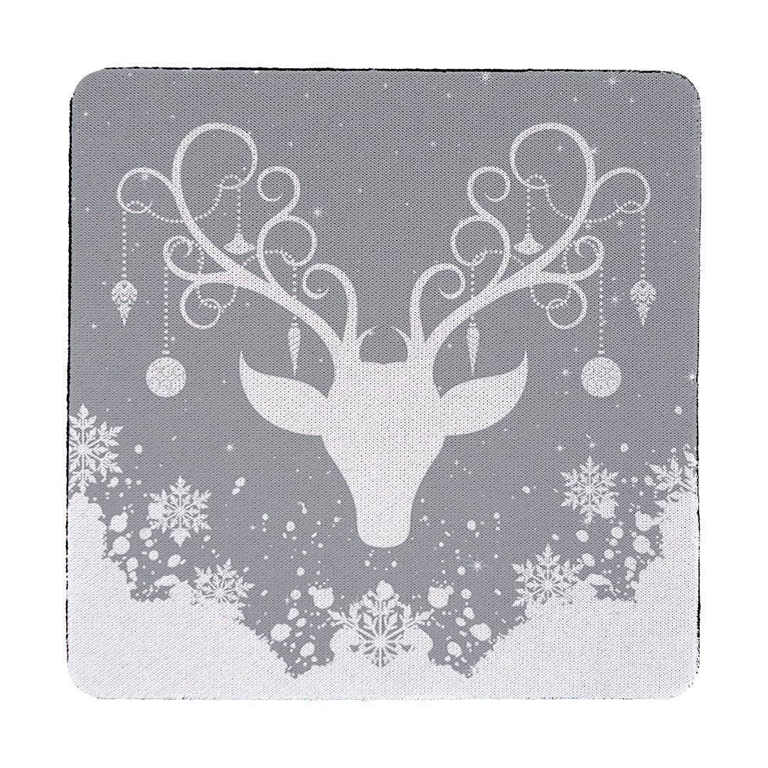 Coaster Yule Stag