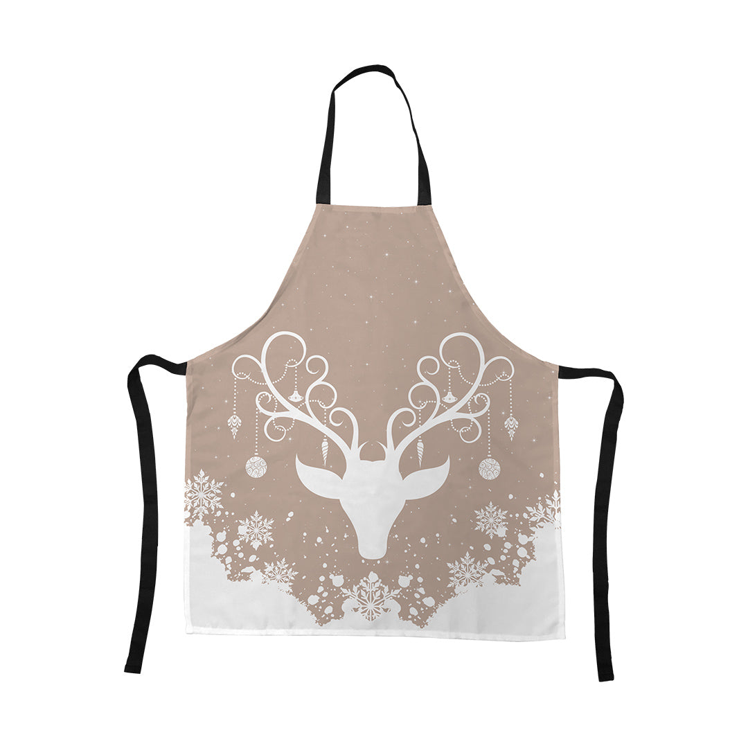Apron Yule Stag