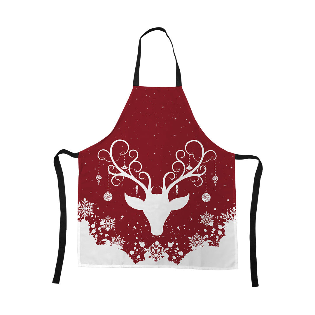 Apron Yule Stag
