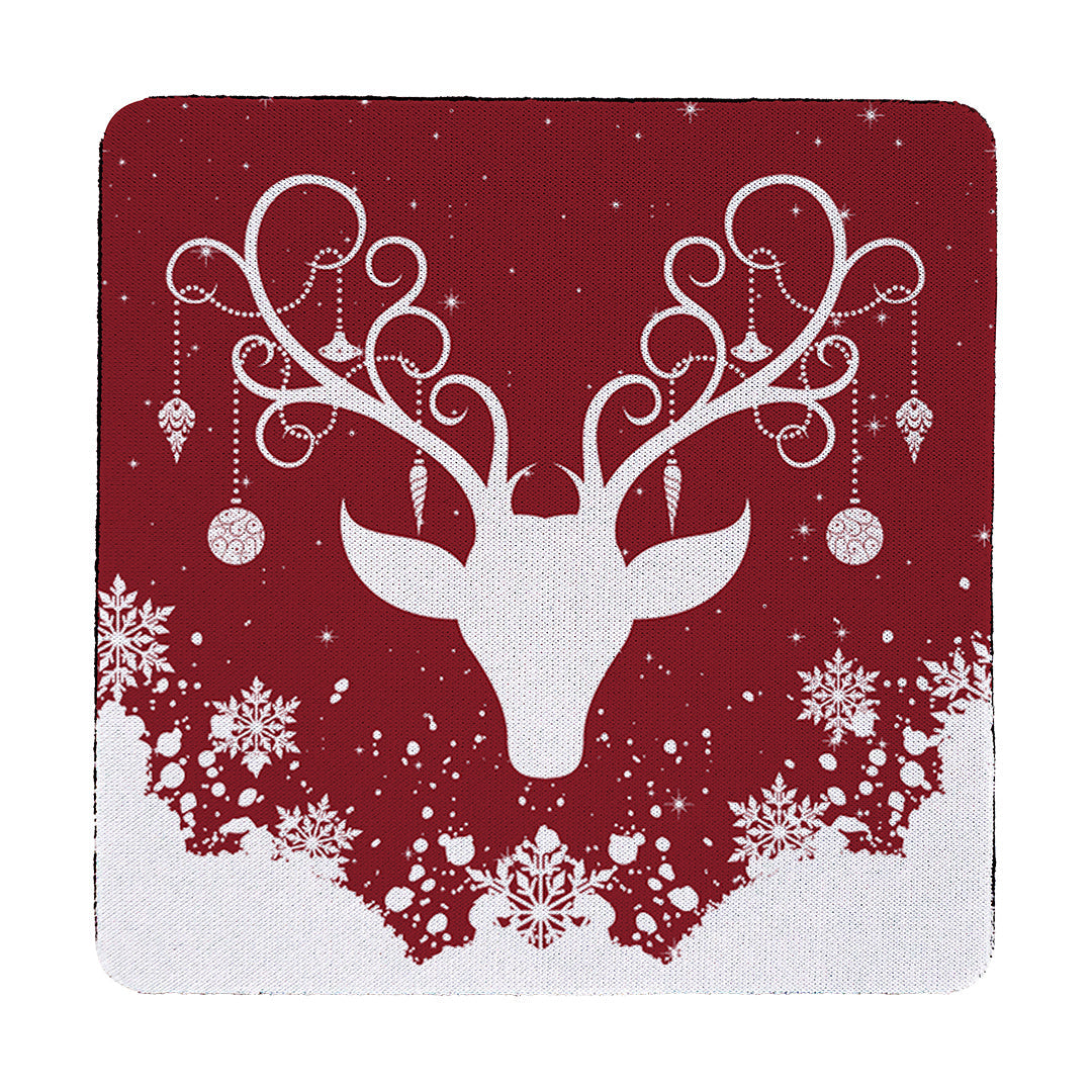 Coaster Yule Stag